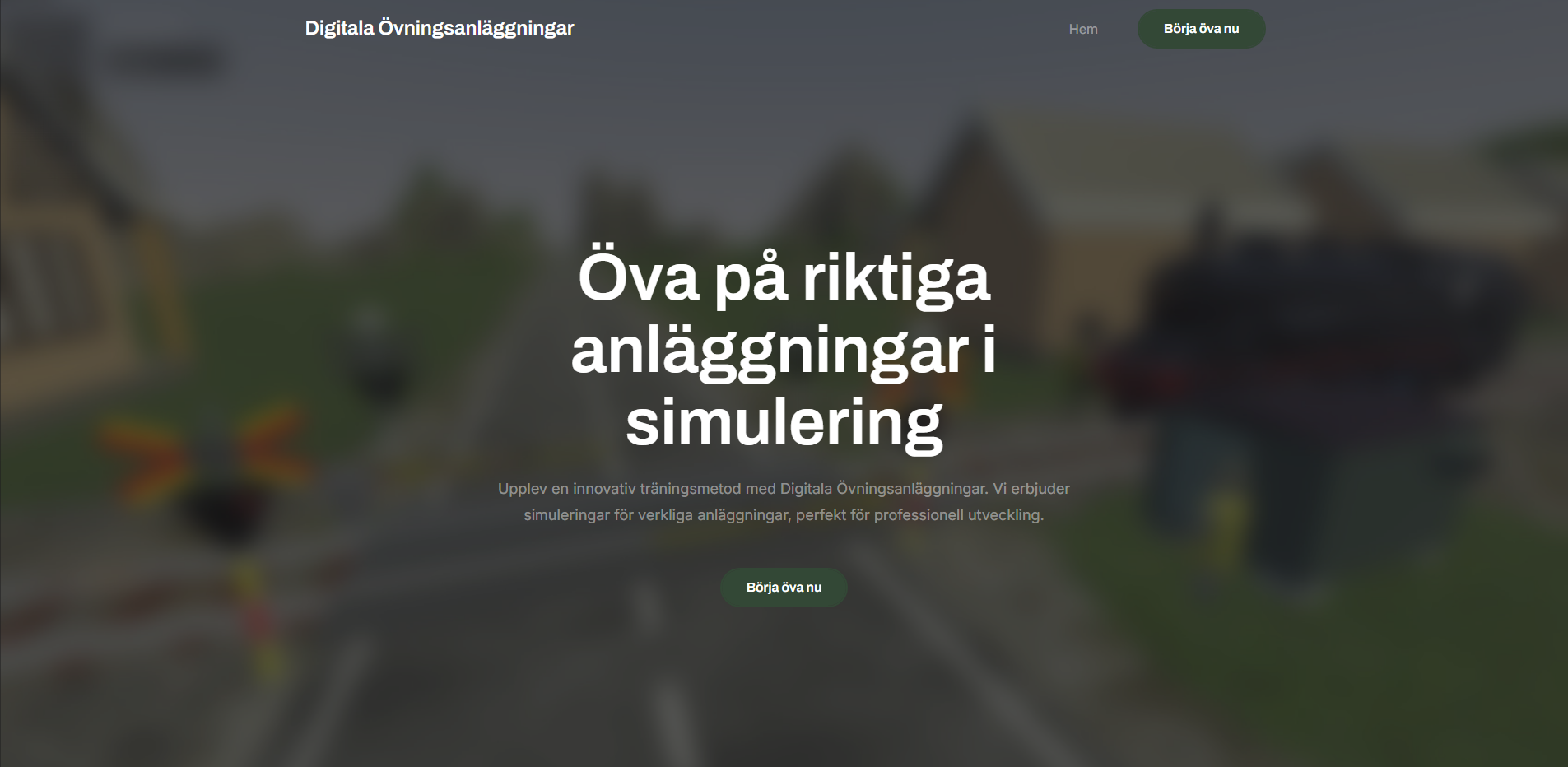 DOA - Digitala Övningsanläggningar
